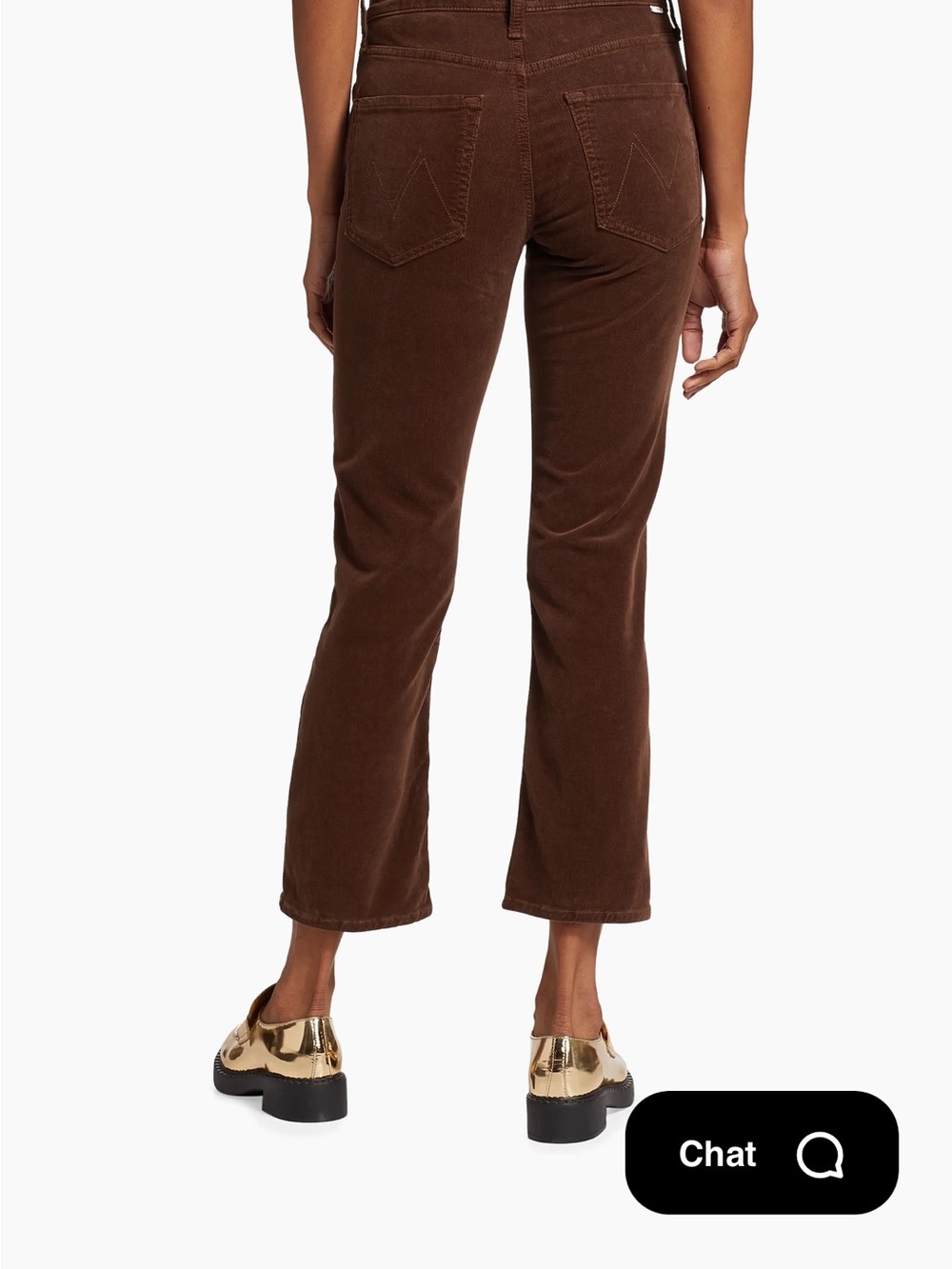 MOTHER Mid Rise Rider Ankle Cords - Picture 2 of 9